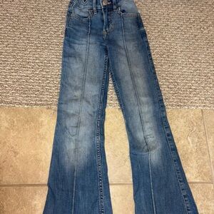 Abercrombie Kids Blue Flare Jeans Girls